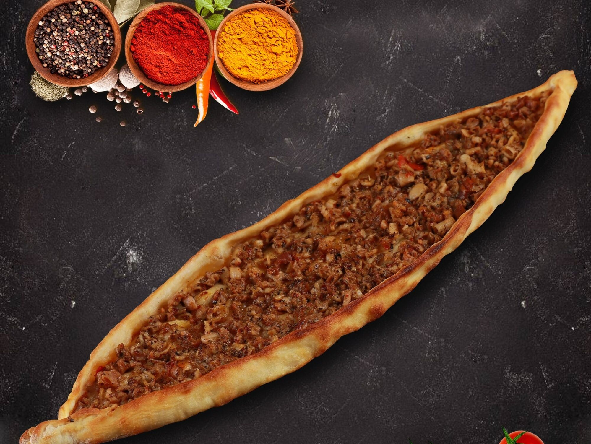 Kokoreçli Pide