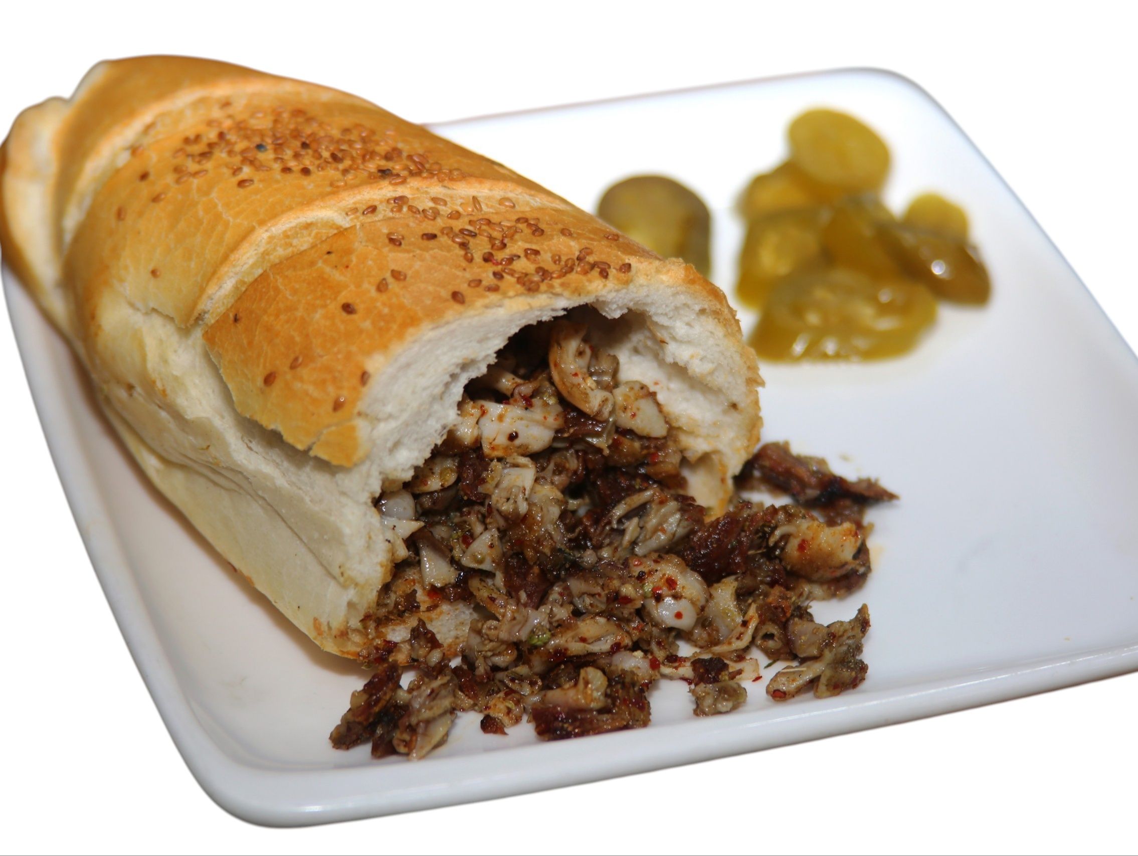 Yarım Ekmek Arası Bol Malzemeli İzmir Kokoreç