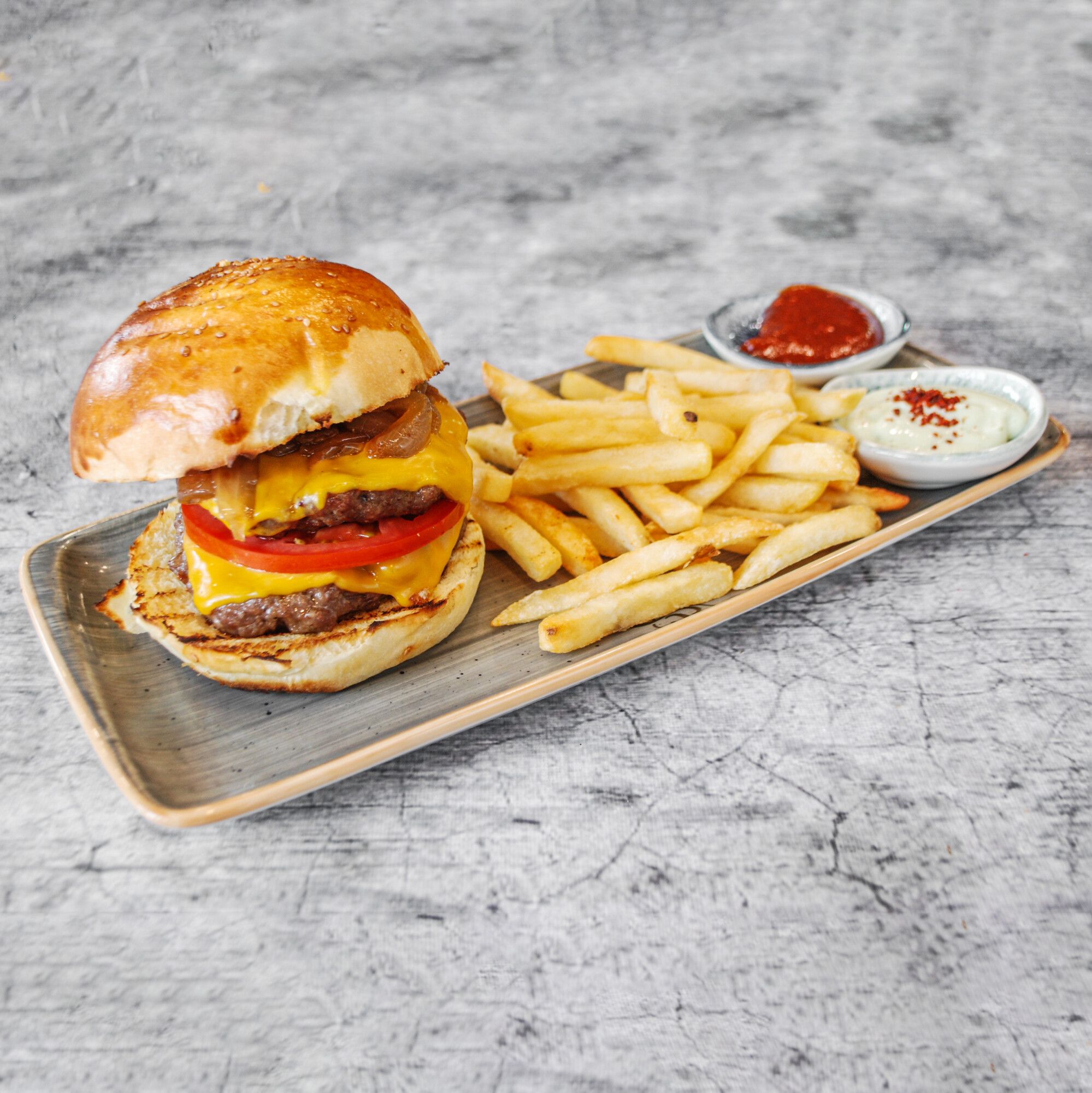 Double Cheese Burger