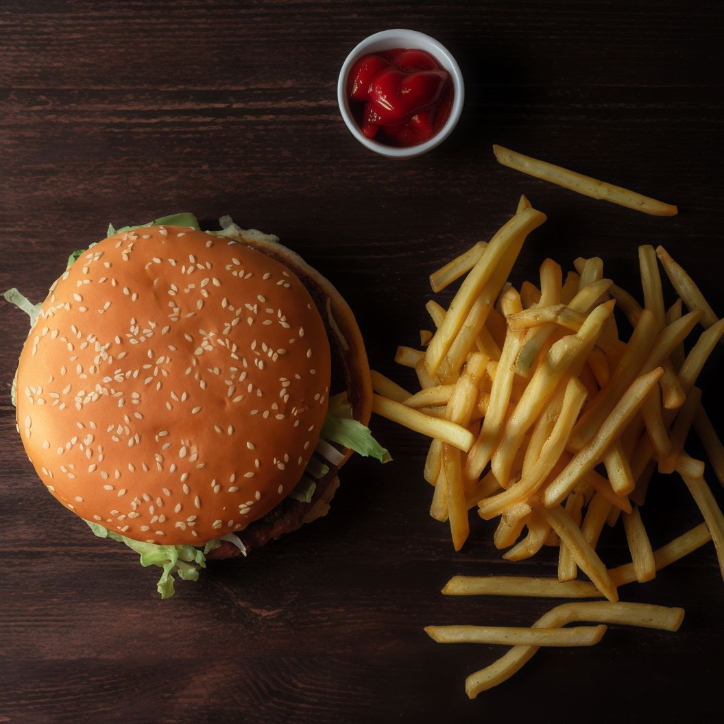 Üç Peynirli Burger