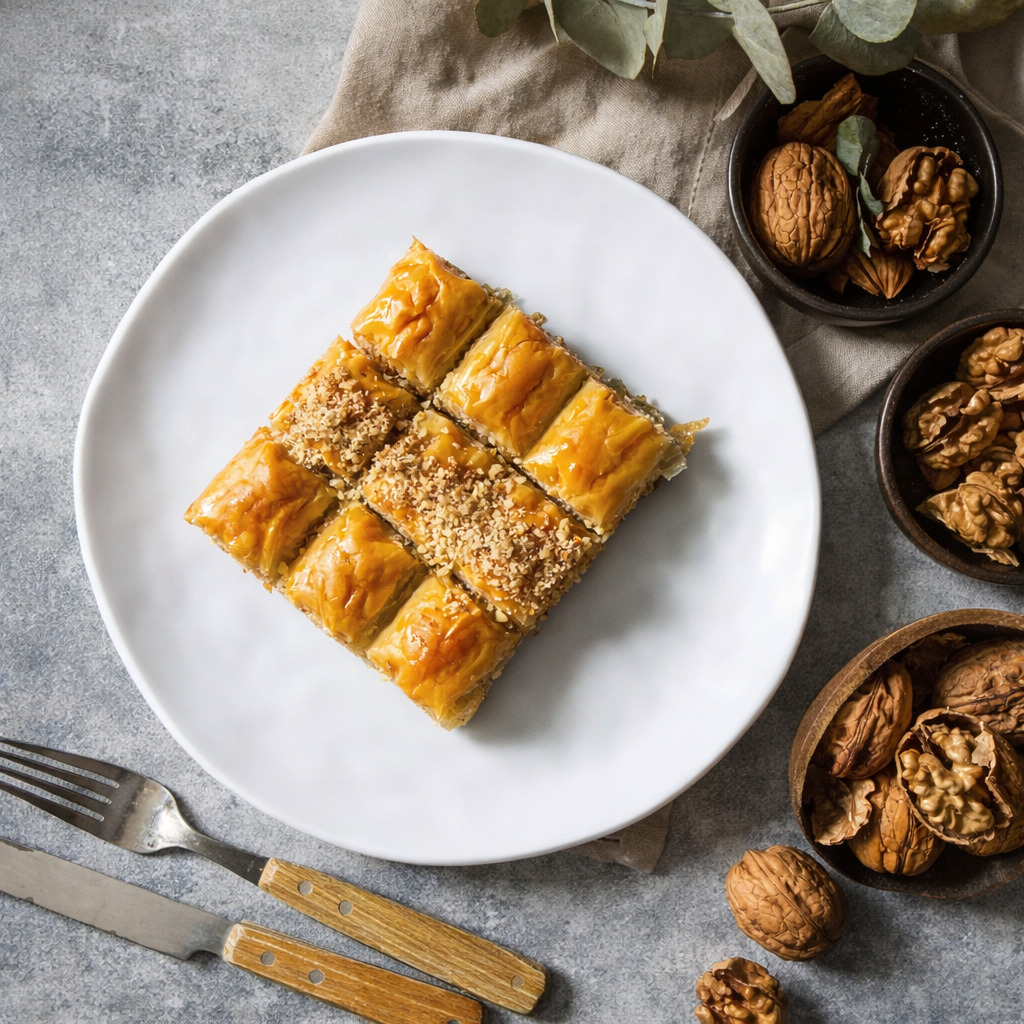 Özel Dürüm Cevizli Baklava