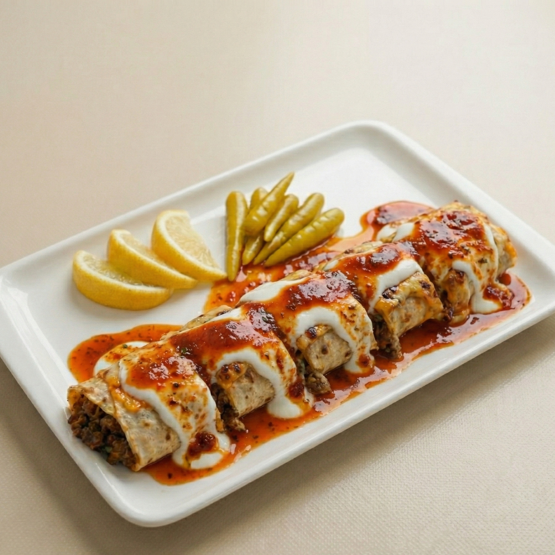 Yoğurtlu Et Tantuni