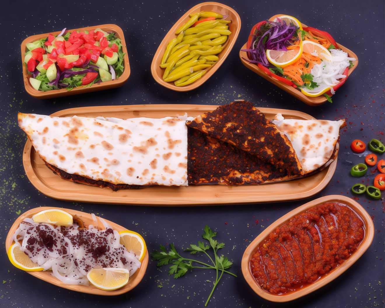 Acılı Lahmacun