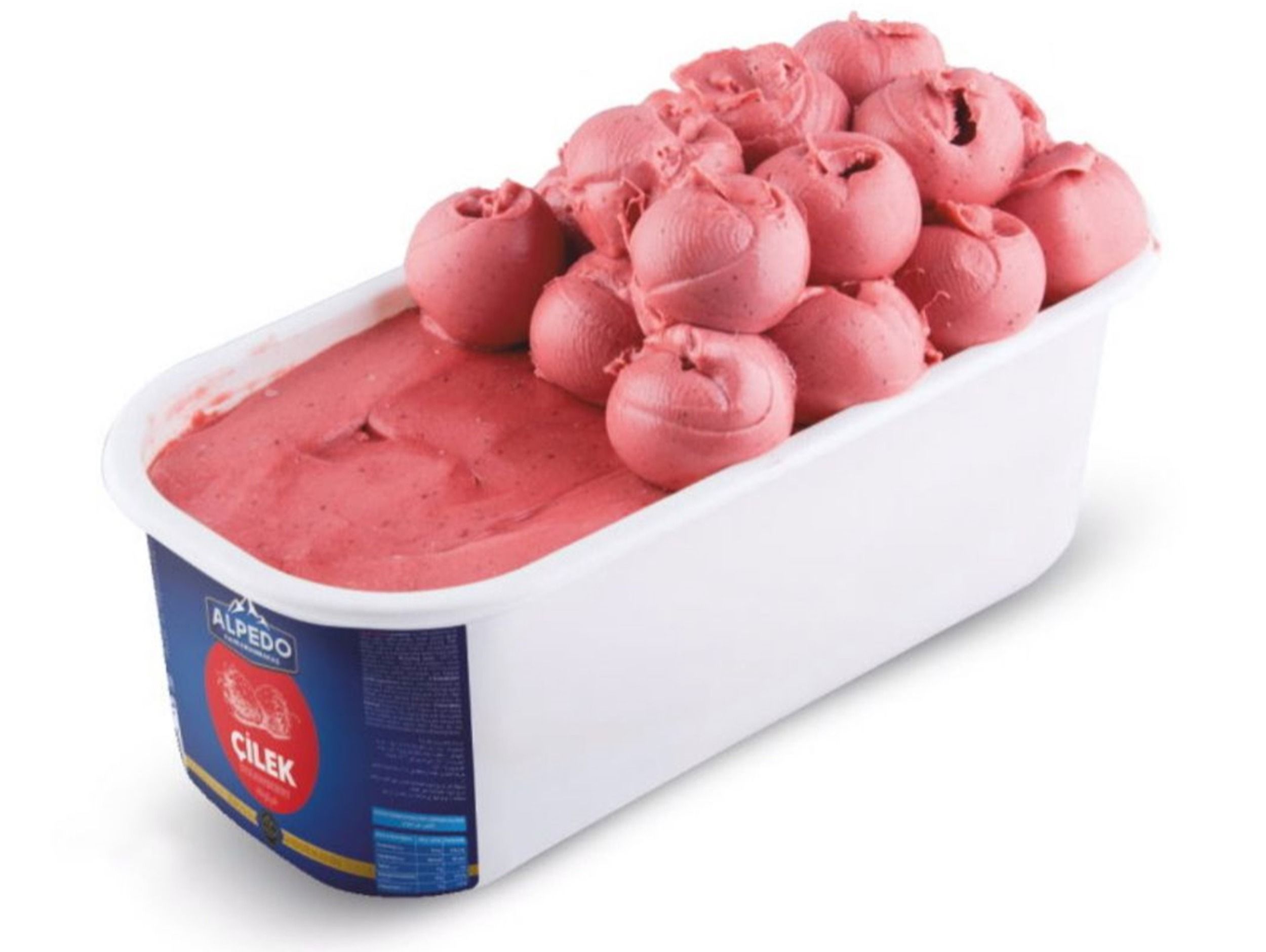 Çilekli Dondurma (300 gr.)