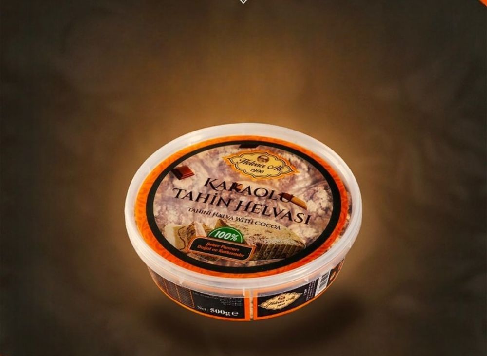 Kakaolu Karışık Mozaik Tahin Helvası (500 gr.)
