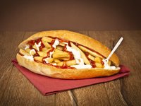 Patso (Sausage & Fries Sandwich)