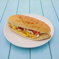 Sucuklu Kaşarlı Patso Sandviç