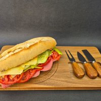 Kaşarlı Salamlı Sandviç