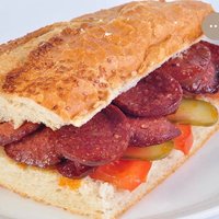 Half Bread with Sujuk