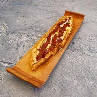 Pastrami and Kashar Cheese Pide