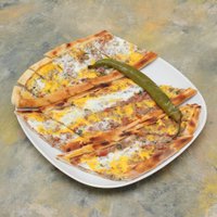 Minced Meat and Egg Pide