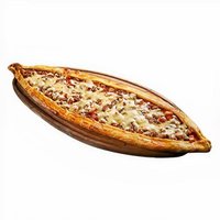 Sautéed Meat and Kashar Cheese Pide