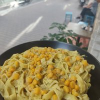 Fettucine Orta Pesto Soslu