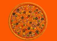 Tavuklu Pizza (Orta Boy)
