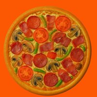 Pastırmalı Sucuklu Pizza (Orta Boy)