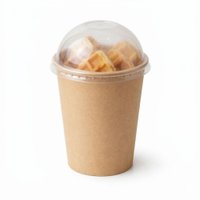 Muzlu Bardak Waffle (Orta Boy)