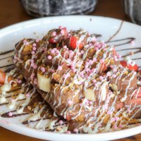 Çilekli Waffle