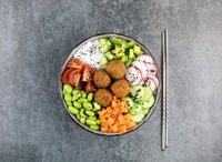 Falafelli & Basmati Pilavlı  Bowl