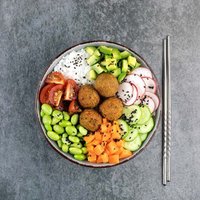 Falafelli & Basmati Pilavlı Bowl