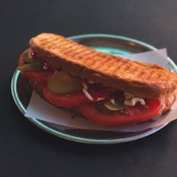 Vejetaryen Ayvalık Tostu