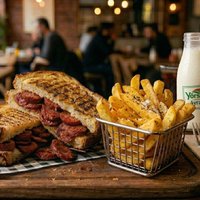 Sucuklu Tost Menü