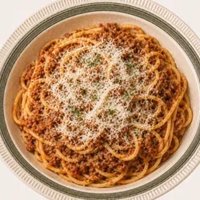 Bolonez Soslu Spagetti (Kıymasız)