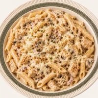 Kremalı Mantarlı Tavuklu Penne