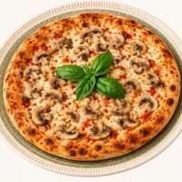Mantarlı Funghi Pizza (İki Kişilik)