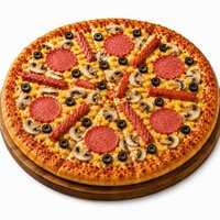 Napoli Pizza (Mantarlı Karışık)