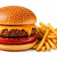Cheese Burger (Cheddarlı)