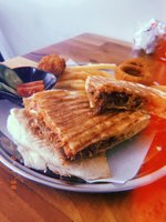 Bazlama Kavurmalı Tost
