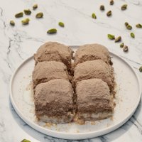 Baklava Soğuk Sütlü Çikolatalı Antep Fıstıklı (500 gr)