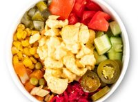 Köri Soslu Tavuklu Pilav Bowl