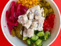 Köz Patlıcan Soslu Dolu Kova