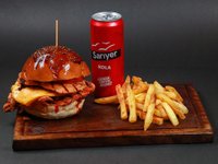 Double Tavuk Burger Menü