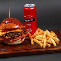 Mantarlı Tavuk Burger Menü