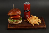 Çıtır Tavuk Burger Menü