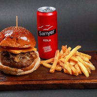 Mantarlı Burger Menü