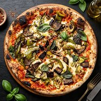 Ortolana Pizza (Orta Boy)