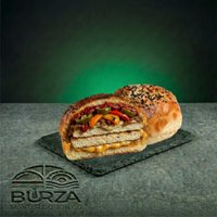 Lodos Burza (Acı Tavuk Kapalı Burger)
