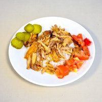 Pilav Üstü Tavuk Döner Kola Menü