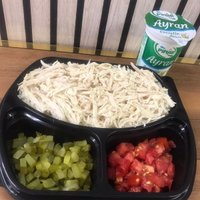 5 Tavuklu Pilav + 5 Ayran + 2 Günün tatlısı