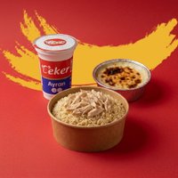 Basmati Pirinçli Tavuklu Pilav Tatlılı Menü