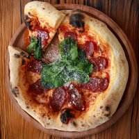 İsli Kuru Etli Pizza