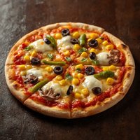 Sebzeli Pizza