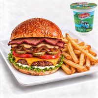 Beymi Burger + Büyük Boy Ayran