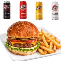 Cheeseburger + Sarıyer Meşrubat