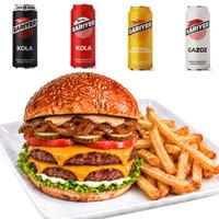 Çifte Beymi + Sarıyer Meşrubat (330 ml.)